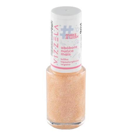 Vizzela Make a Wish - Esmalte 9ml Abobora-Nunca-Mais 9ml