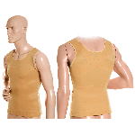 Cinta Modeladora e Postural Masculina Bege - P