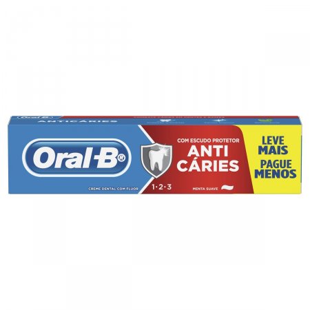 Pasta de Dente Oral-B 123 Anticáries com 150g