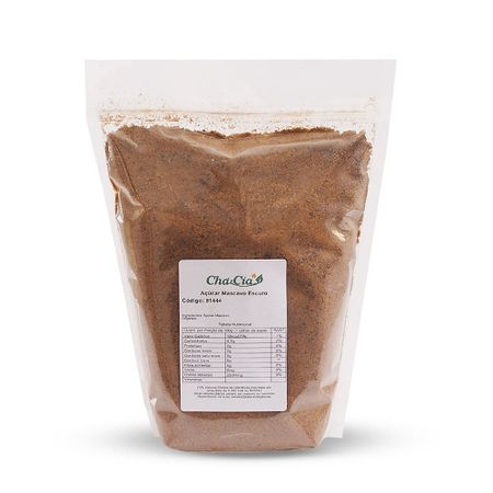 Açúcar Mascavo Escuro A Granel 800g Açúcar Mascavo Escuro A Granel