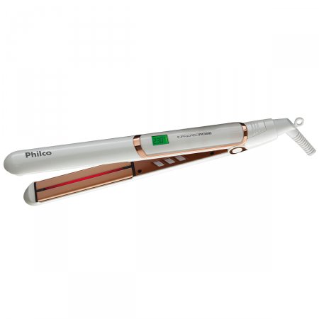 Prancha Philco Infrared Rose Placas em Cerâmica 47w -Bivolt