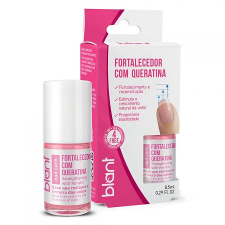Base Fortalecedora De Unhas Com Queratina Blant