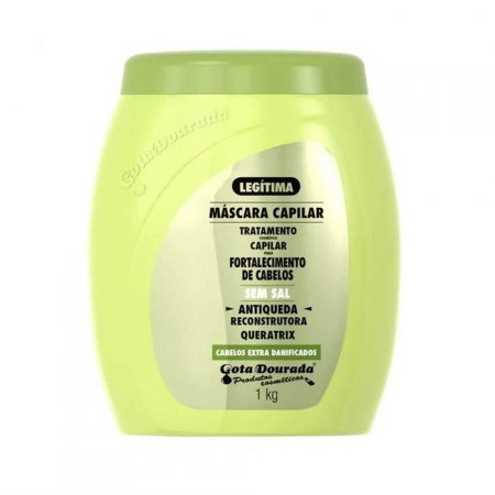 Mascara Anti-Queda Gota Dourada 1Kg