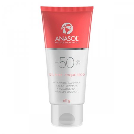 Protetor Solar Facial Anasol FPS 50 com 60g