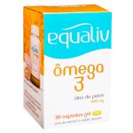 Ômega 3 Equaliv com 90 cápsulas