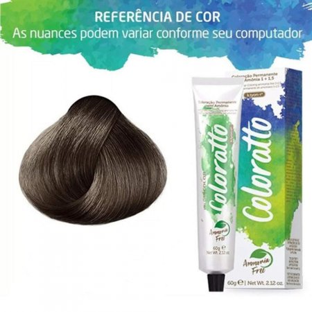 Color Coloratto 71 Louro Cinza Itallian 60G