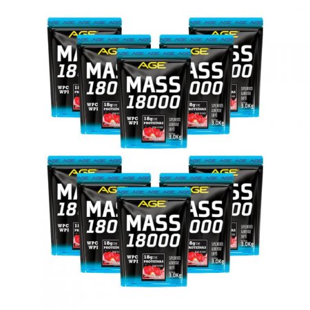 10X MASS 18000 (3Kg) - Morango