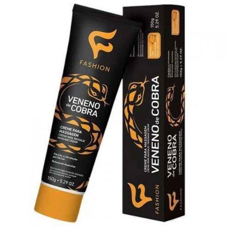 Pomada Massageadora Veneno De Cobra 150g Fashion