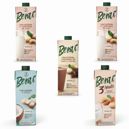 Leite Vegetal e Achocolatado Vegetal de Macadâmia Como 5 Litros
