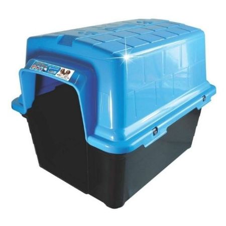 Casinha de Plástico N°1 Azul - Furacão Pet