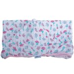 Toalha Soft com Capuz de Centro Florzinhas - 80 cm x 90 cm
