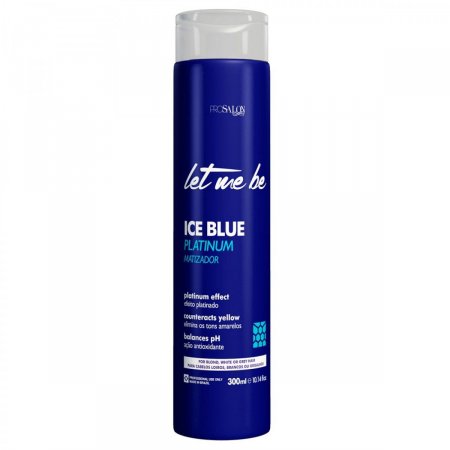 Prosalon Let Me Be - Matizador Ice Blue Platinum Efeito Platinado 300ml