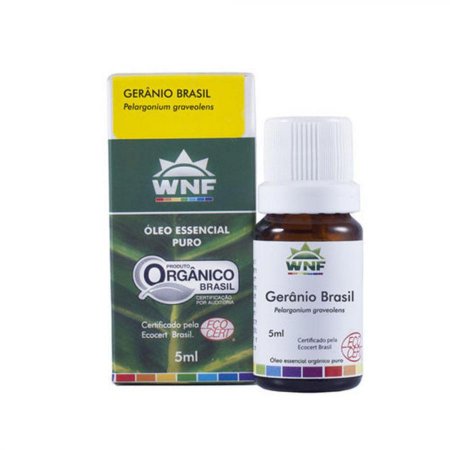 Óleo Essêncial Geranio Brasil 5ml WNF