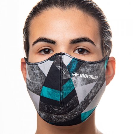 Kit 3 Máscaras de Proteção Mormaii Neoprene Anatômica Lavável