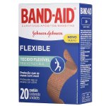 Curativo Band-Aid Flexível com 20 unidades