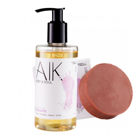 Kit Sabonetes Barra e Liquido Vegano Orgânico Hidratante