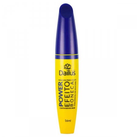 Rímel Máscara de Cílios Dailus Power Efeito Boneca com 16ml