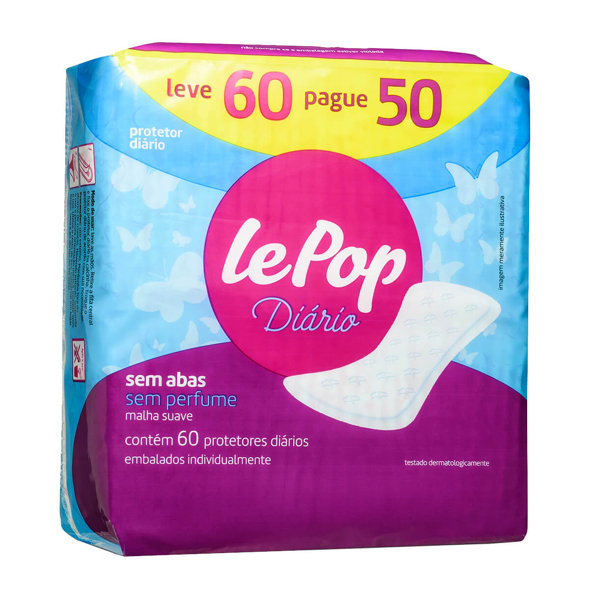 Absorvente Protetor Diário Lepop