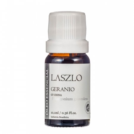 Óleo Laszlo Essencial de Gerânio GT China 10,1ml