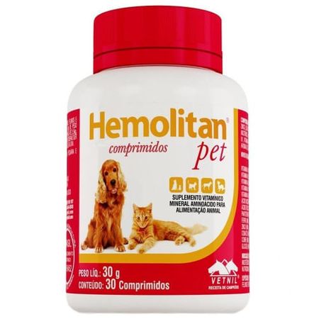 Hemolitan Pet 30cp