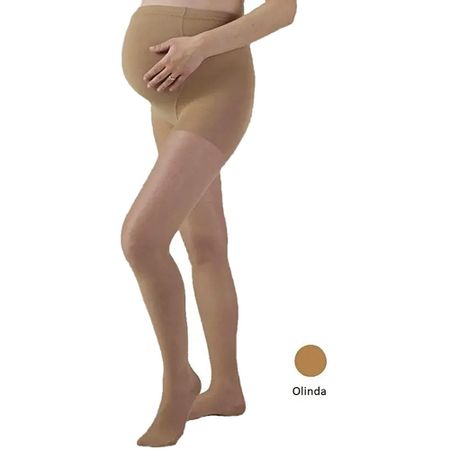 Meia Calça Gestante Venosan Legline - Média Compressão - Fechada - Olinda - G