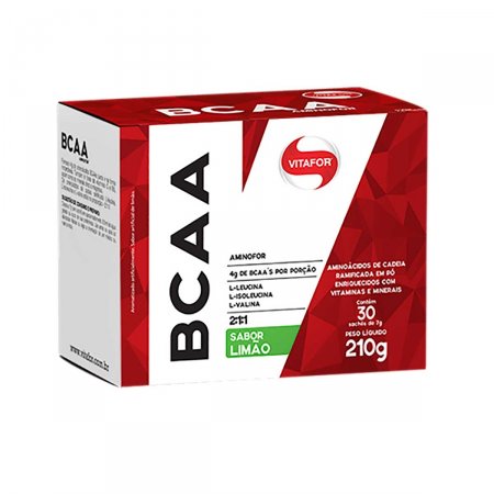 Aminofor BCAA Sabor Limão com 30 Sachês