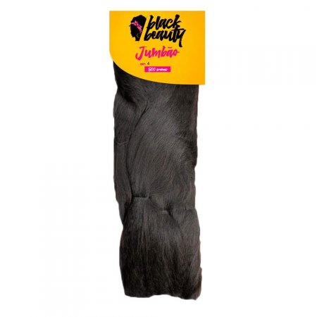 Fibra Jumbão Cor 4 Black Beauty 500G
