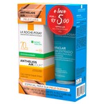 Kit Protetor Solar Anthelios Airlicium Pele Clara FPS70 + Gel de Limpeza Facial Effaclar Concentrado