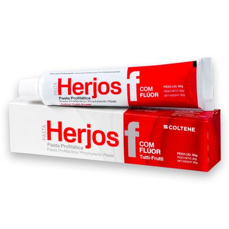Pasta Profilática Herjos F 90g Tutti-Frutti - Vigodent Coltene