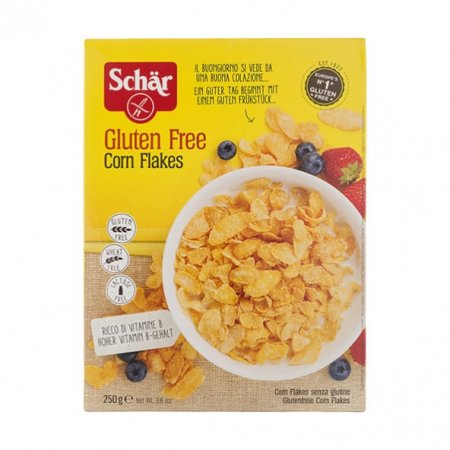Corn Flakes sem glúten Schar 250g