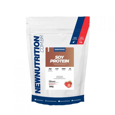 NewNutrition Soy Protein (Soja) 900g Morango