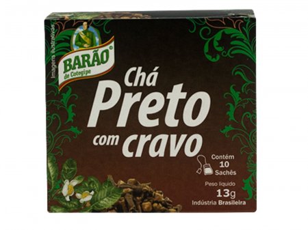 Chá Preto com Cravo Barão de Cotegipe 10 sachês