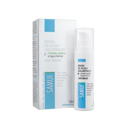 Samui Anti-Sinais Facial Sérum Ácido Hialurônico + Centelha Asiática e Água Termal 30ml