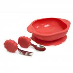 Kit Com Tigela e Primeiro Garfo e Colher