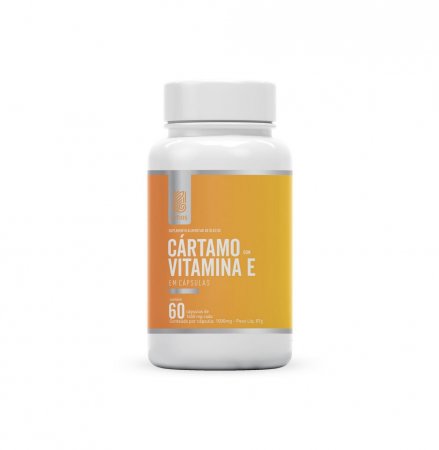 Óleo de Cártamo c/ Vitamina E 1g 60 cáps - Vila Alimentos