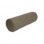 BOLSTER CILÍNDRICO GRANDE - CINZA - YOGA