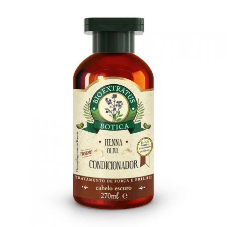 Condicionador Botica Henna 270ml Bio Extratus