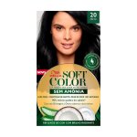Tintura Wella Soft Color 20 Preto com 1 unidade