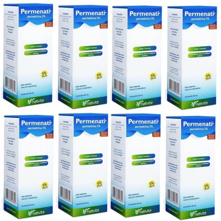 Permetrina - Permenati 5% 60ml Nativita (kit C/08un)