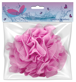 Esponja Para Banho Delikad Pink