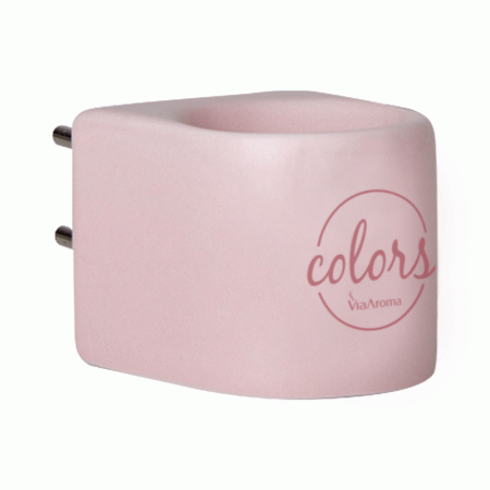Aromatizador Elétrico Via Aroma Colors de Porcelana Rosa Bivolt