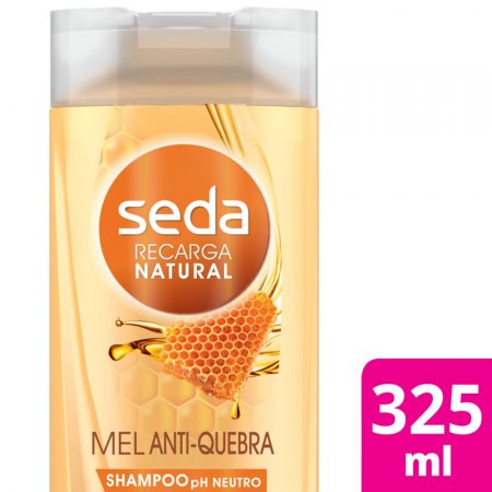 Shampoo Seda Recarga Natural Mel Anti-Quebra 325ml