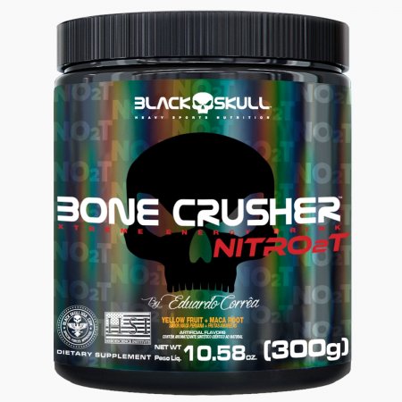 BONE CRUSHER NITRO 2T - YELLOW FRUIT 300G - BLACK SKULL