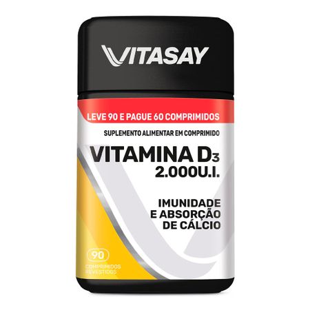 Suplemento de Vitamina D Ofolato D 1.000UI com 30 comprimidos