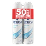 Kit Desodorante Antitranspirante Aerosol Rexona Cotton Dry