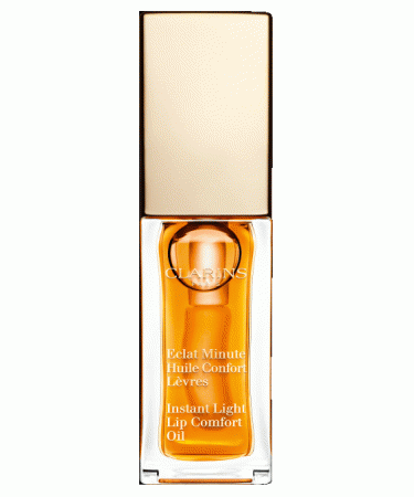 Batom Clarins Lip Comfort Oil Intense 7ml - 01 Honey