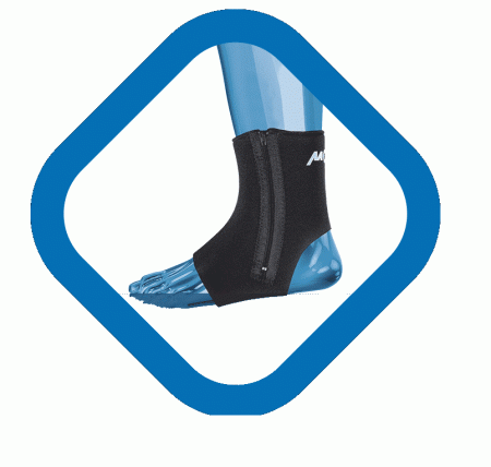 Tornozeleira Neoprene com Ziper G - Mova