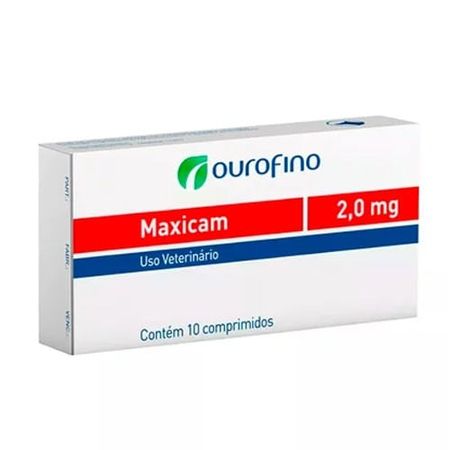 Anti-inflamatório Ouro Fino Maxicam 2mg - 10 comprimidos