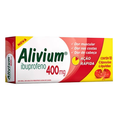 ALIVIUM 400MG C 10 CAPS GEL