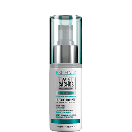 Prohall Cosmetic Twist Cachos - Spray Modelador e Ativador 150ml